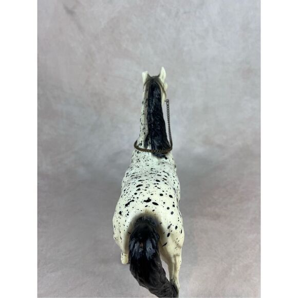 Vintage Breyer Glossy Western Prancing Horse #115 Cheyenne Leopard Appaloosa ‘63 - Picture 7 of 13